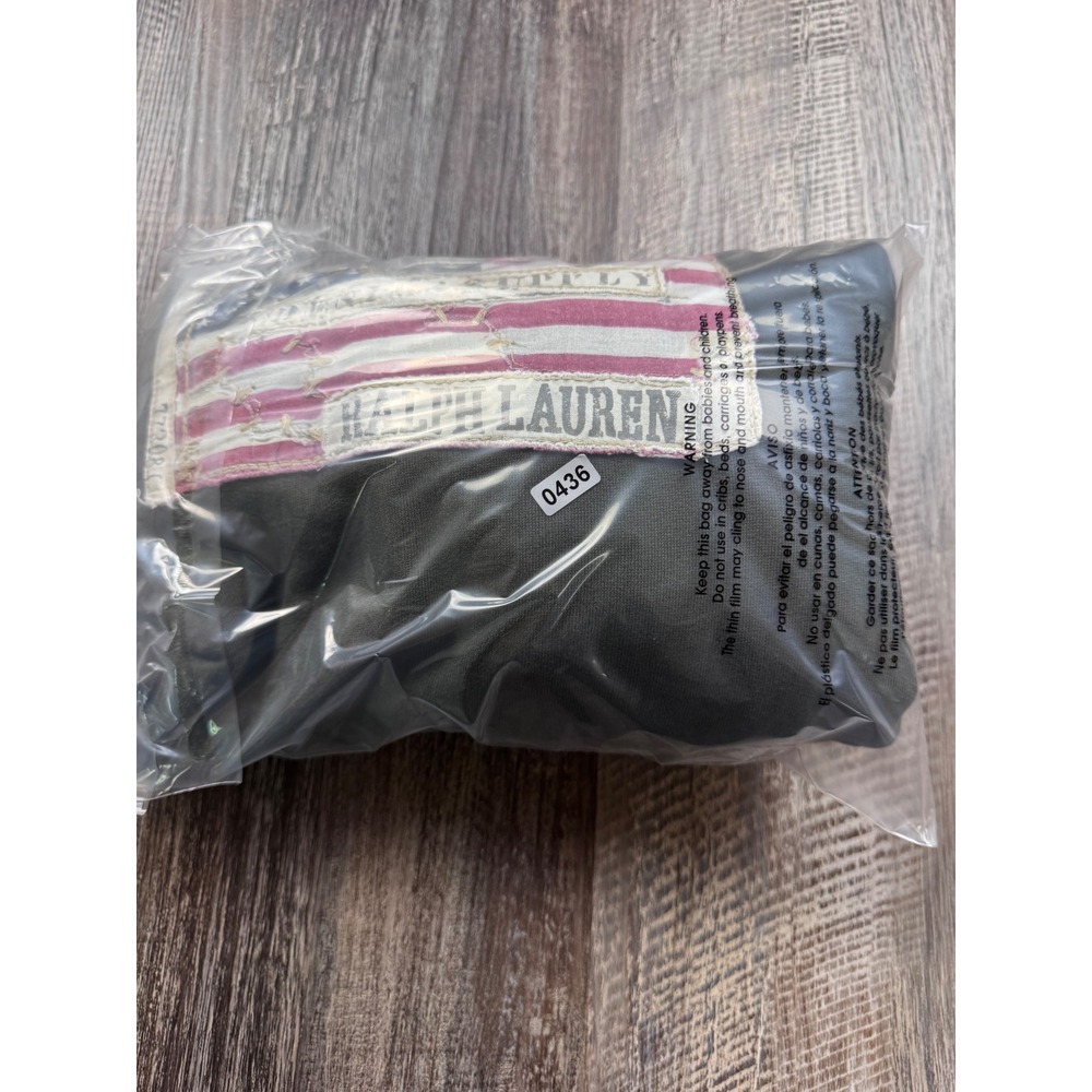 Denim & Supply Ralph Lauren American Flag Patch Hoodie Olive Green Mens XL - Picture 7 of 7